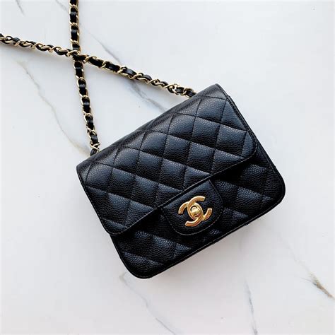 square mini classic chanel|chanel small bag with price.